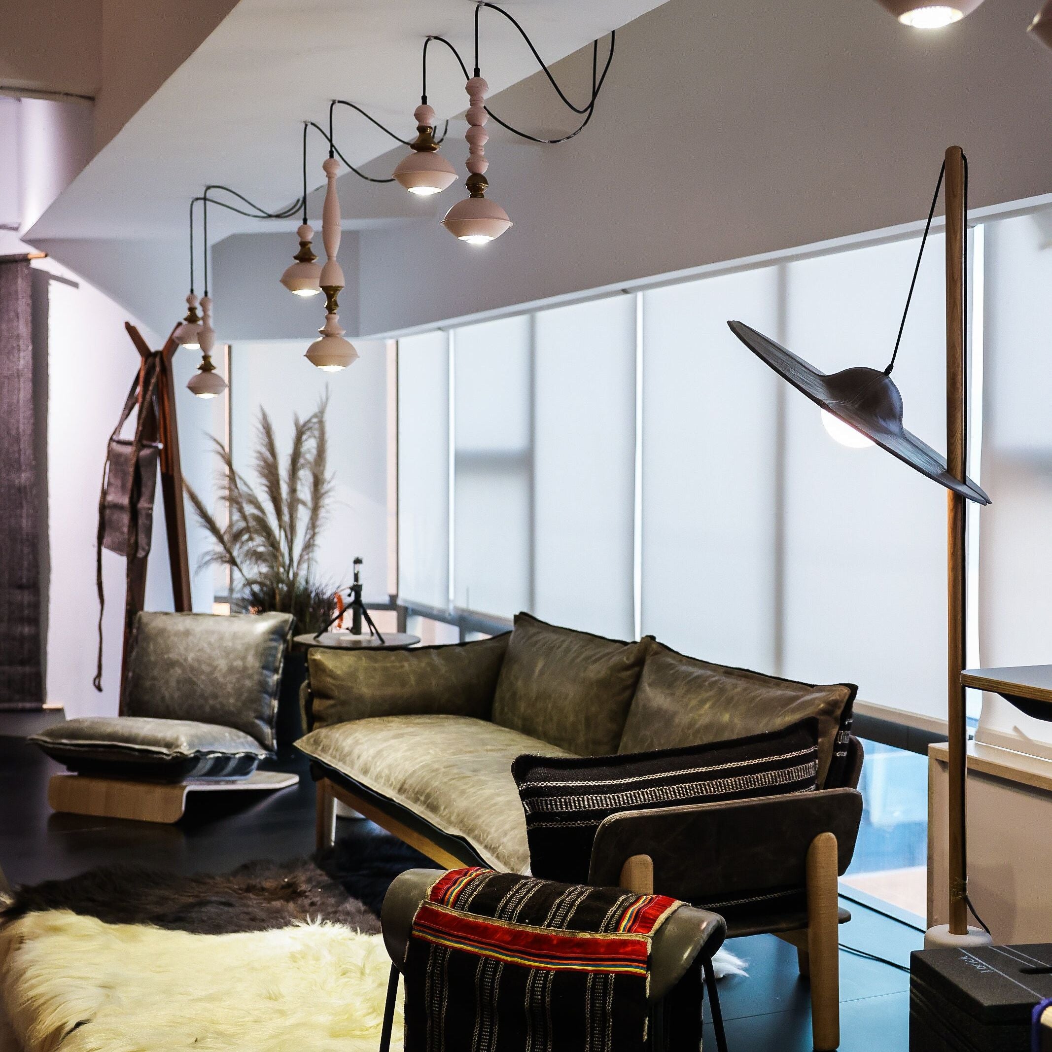 KVN Design Nomad Skin Collection Sofa in Yak Leather