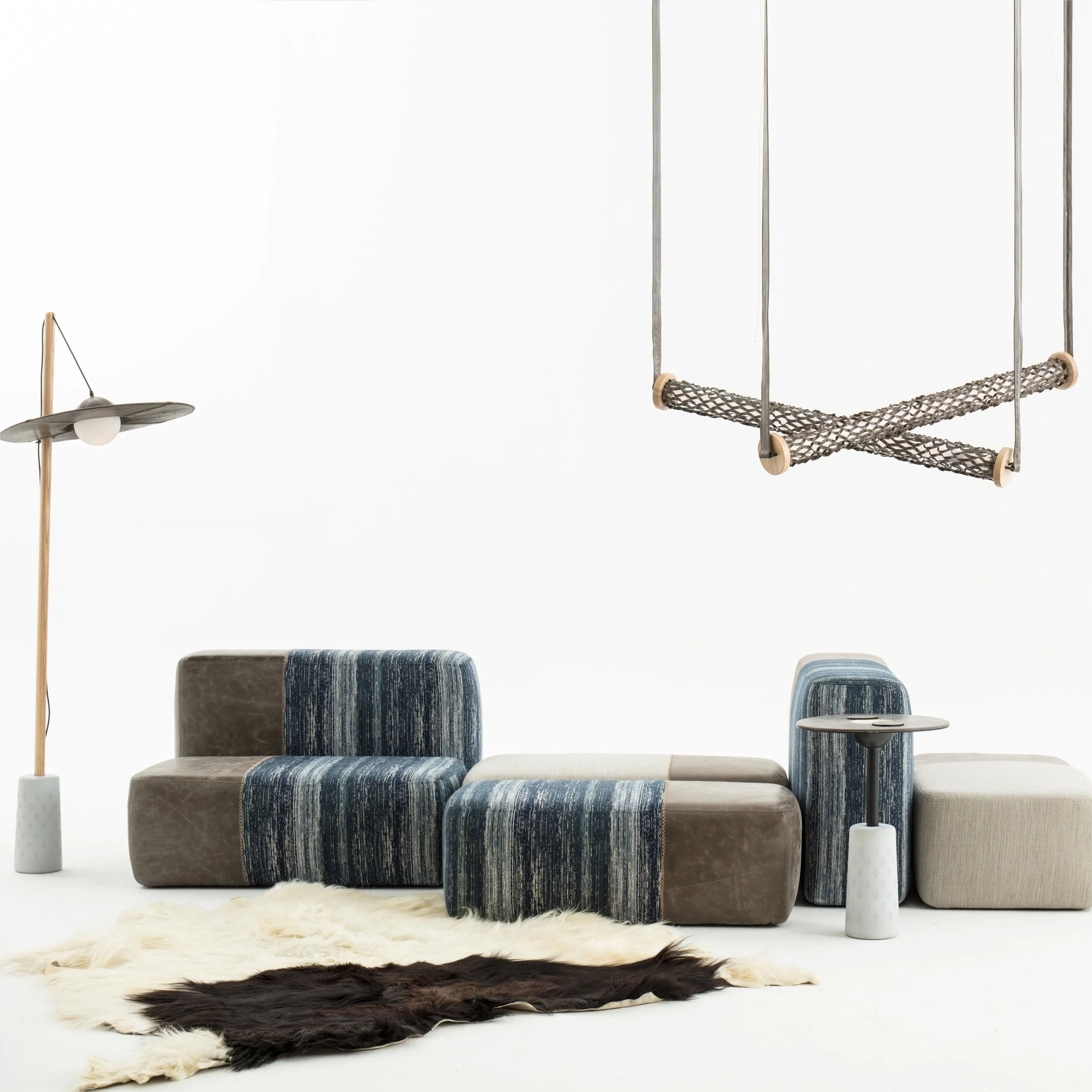 Luxus Yak-Leder Lampe – Nomad Mesh Designleuchte für Wohn- & Arbeitsräume