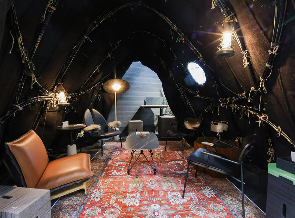 Nomad Tent - a completely different way of coming together - KVN | DSGN