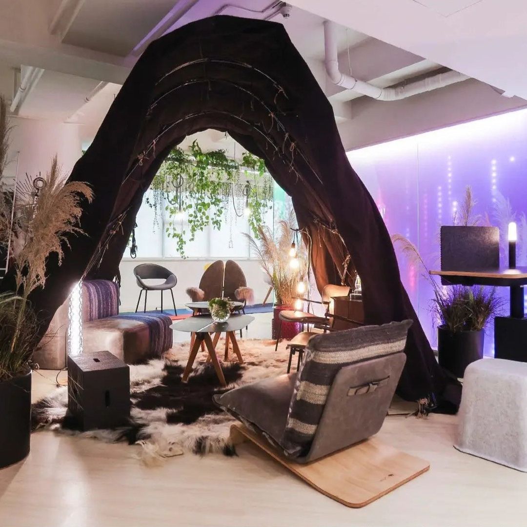 Nomad Tent - a completely different way of coming together - KVN | DSGN