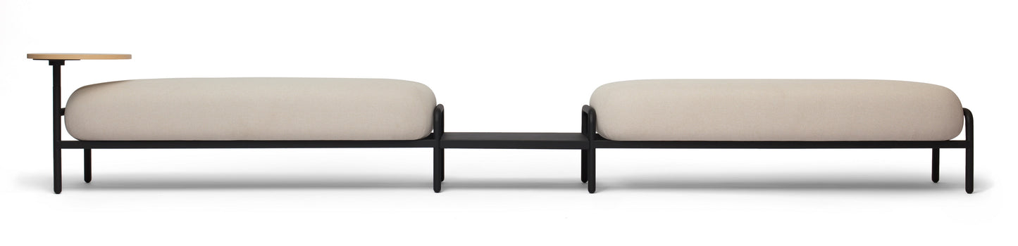Nomad Mesh by KVN x Matsu Sofa for Lounge areas with a small table 