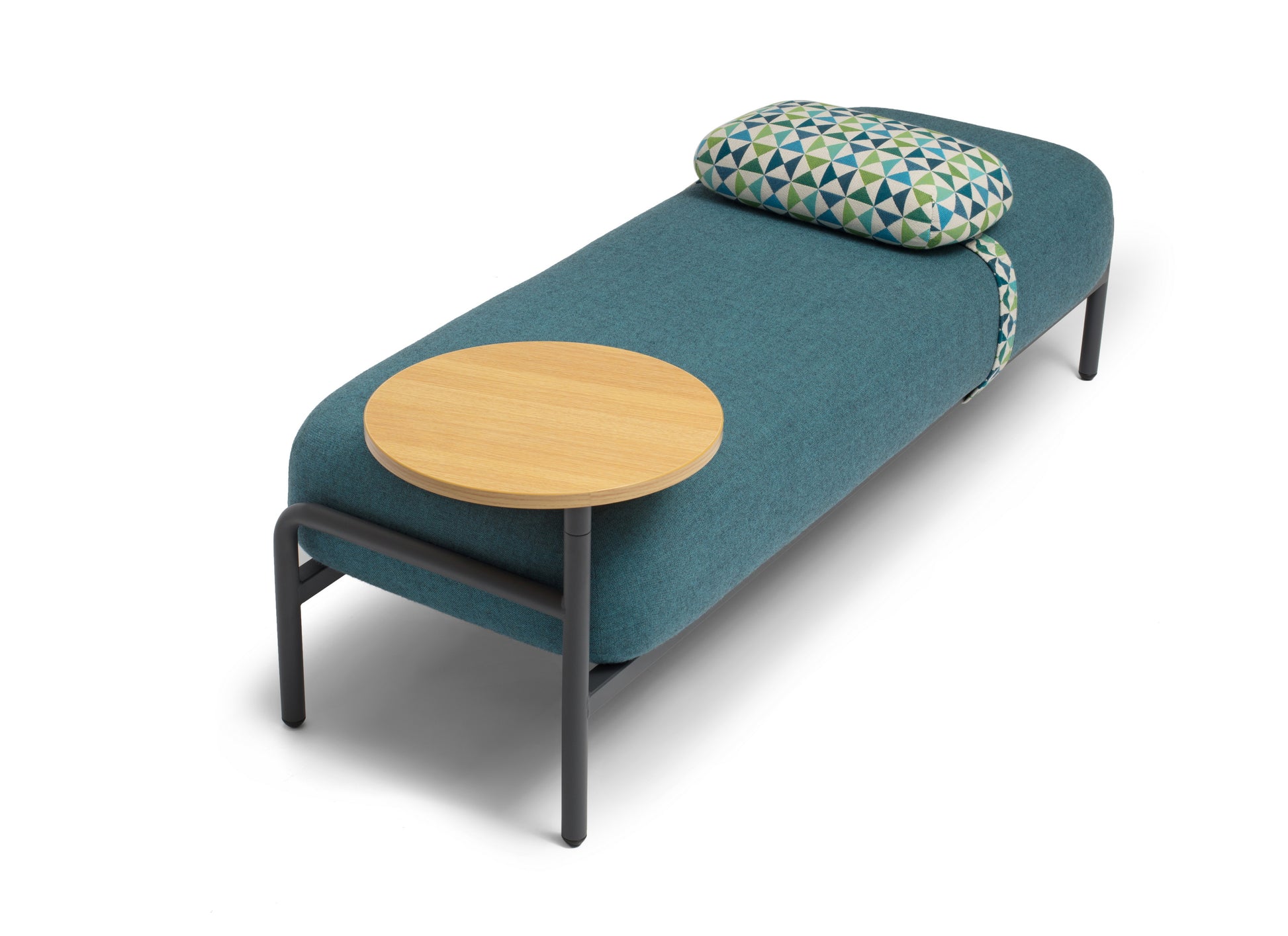 Nomad Mesh by KVN x Matsu Sofa for Lounge areas with a small table 