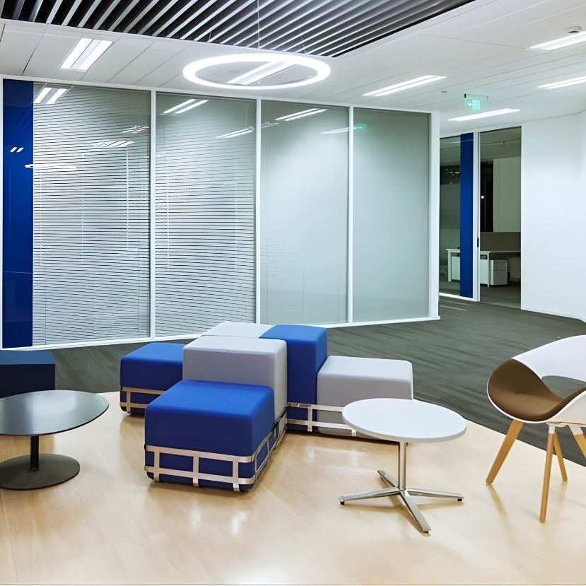 KVN Design Furniture Singlax Modular Sofa with cushion cubes and chrom metal frame