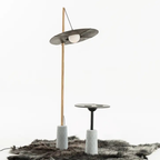 Nomad Drumroll Yak-Leder Leuchte – nachhaltiges Design für Wohn- & Arbeitsräume