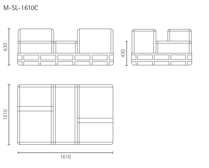 Singlax 1610 C Abmessungen