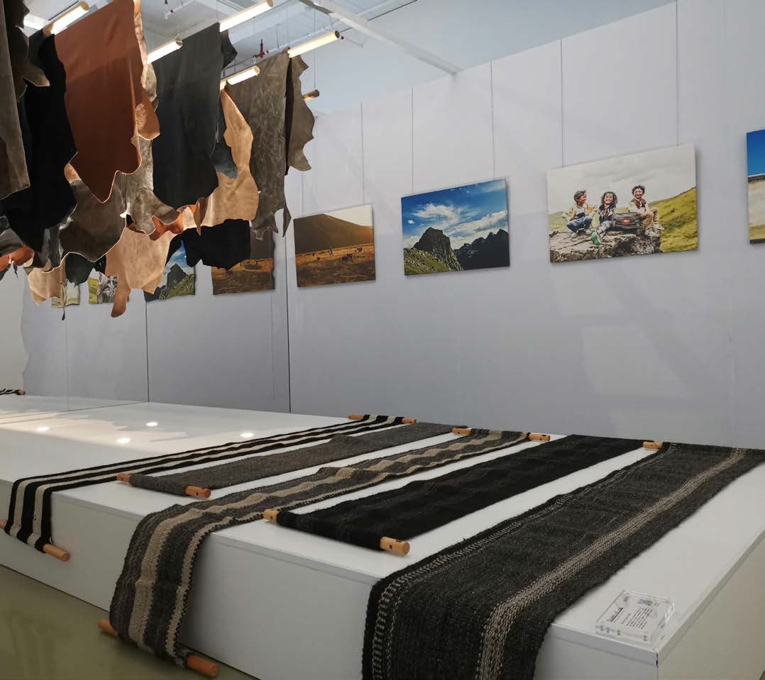 Nomad shades of Yak - Cloths from Yak Textiles - Handmade