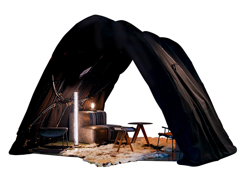 Nomad Tent - a completely different way of coming together