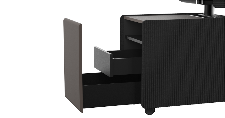 Matsu Boxwork Acoustic & Lighting Partition — an innovative multifunctional system combining felt acoustic privacy paneling with integrated LED lighting. Designed by Joeri Reynaert for modern work and living spaces that value comfort, sound control, and elegant design.