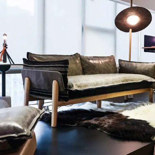 NOMAD Yak Lounge Chair & Sofa Yak Leather KVN | DSGN